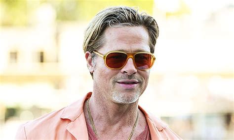 ines nackt|Shirtless Brad Pitt sunbathes with topless Ines de Ramon on .